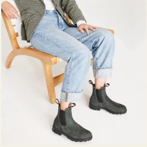 Rustic black Blundstone 1630 High Top Boots - size 4.5 - Picture 2 of 11